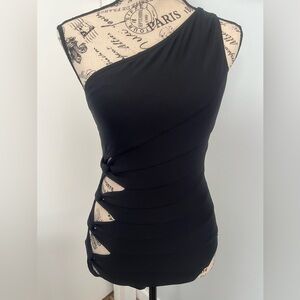 Black One Piece Bathing Suit